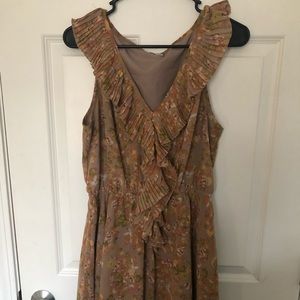 Ruffled Floral Lauren Conrad Dress